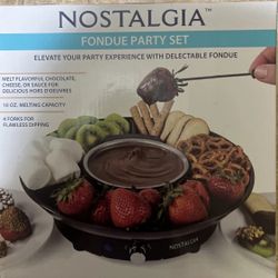 Nostalgia Fondue Party Set