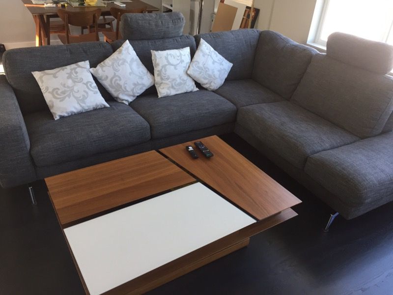 Kasala Sectional Couch barely used (6 months old)