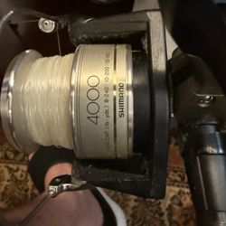 Shimano Fx 4000fa With Rod