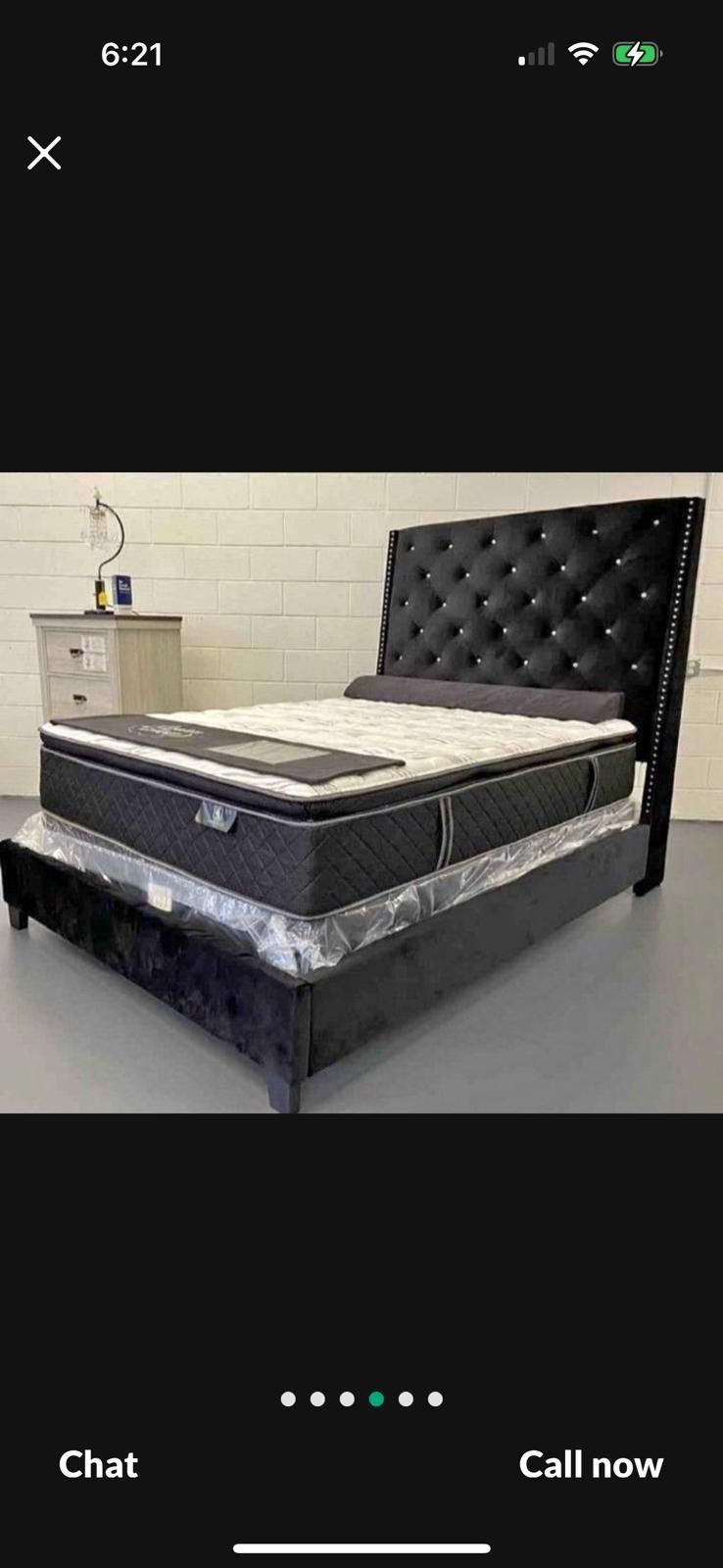 Tall Headband Queen Size Bed Frame