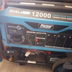 Dual Fuel Generator 12000w