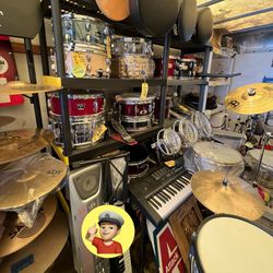 🔥 Over 40 Snare Drums Drum Set Starting At $35
