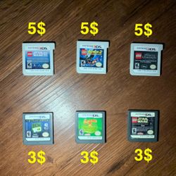 Nintendo 3DS & DS Game cards 