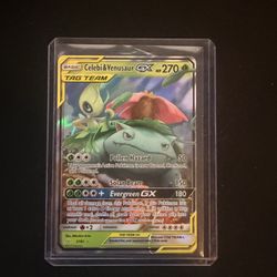 Celebi & Venusaur GX Sm-Team Up Holo 