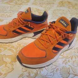 Awesome orange adidas size 10.5
