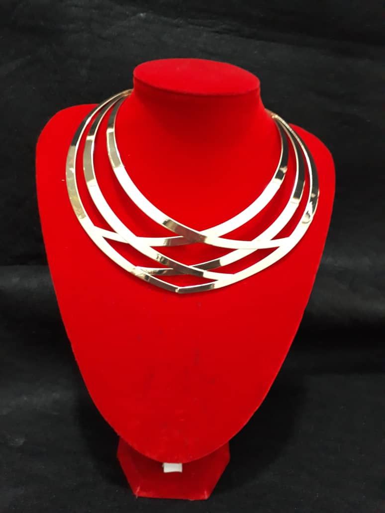Copper Gold choker