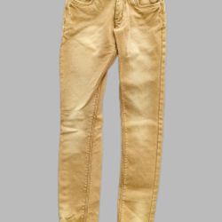 Slim Fit (Junior) Brown Polliwog Jeans 