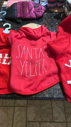 Set Of 3 Large Dog Hoodies