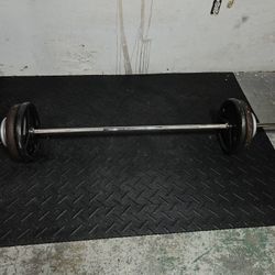 Standard 130lb Weight Set 