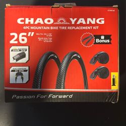 26” Mountain Bike Tires 