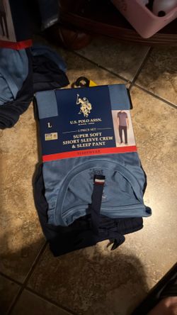U.S. Polo Assn. Men’s Pajama Pants Sleep Set