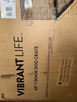 48 inch dog crate brand new