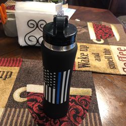 NEW The Thin Blue Line Drink Tumbler