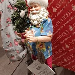 Possible Dreams Christmas Clothtique Santa Seaside Celebration