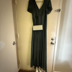 Dress, Heels And Bag