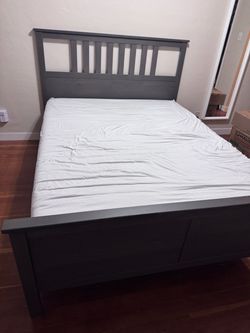 IKEA Bed with mattress in outstanding condition.