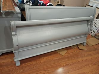 KING SIZE SLEIGH BED SET
