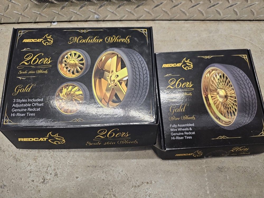 RC 1/10 REDCAT 26ERS. TWO SETS