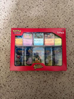 Pokemon Ascended Heroes 5-pk Mini Tins Set