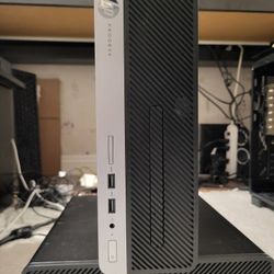 HP ProDesk 400 G4 SFF Business PC | i5-7500 | 3.4GHz | 8Gb | 500Gb HDD | Win 11 Pro | DP + VGA |  Black/Silver |