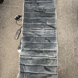 Comfier CF-3603-S Grey Full Body Massage Mat With Vibration Heating 10 Motors