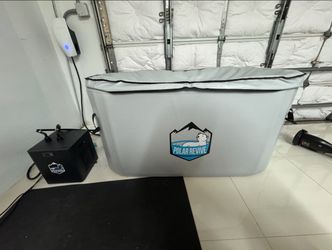 Polar Revive Cold Plunge Tub with Chiller and Accessories