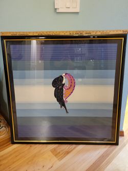 Erte Silk Scarf: Beauty And The Beast