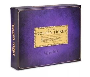 Willy Wonka Golden Ticket Family Board Game