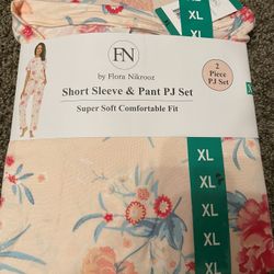 Womens 2pc Pajama Set XL
