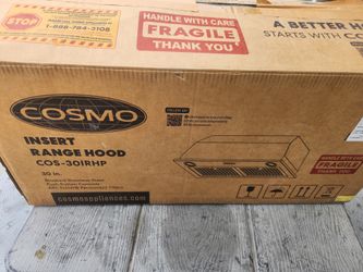 Insert range hood