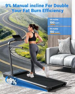 Up to 7.5 mph speed Incline Walking Pad / Under Desk Treadmill