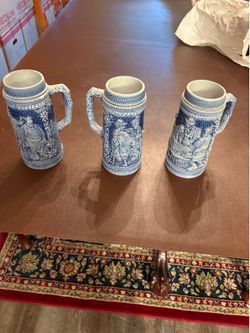 German decorative mugs