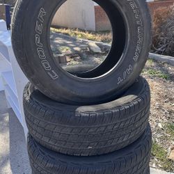 USED 4 Cooper Tires Adventurer H/T 265/65 R17