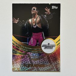 2025 Topps Universe Bret “Hit Man” Hart Event Variation Electric Green 18/125