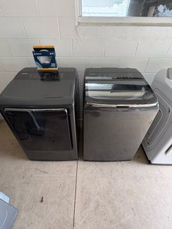 XL Smart Samsung Top Load Steam Set