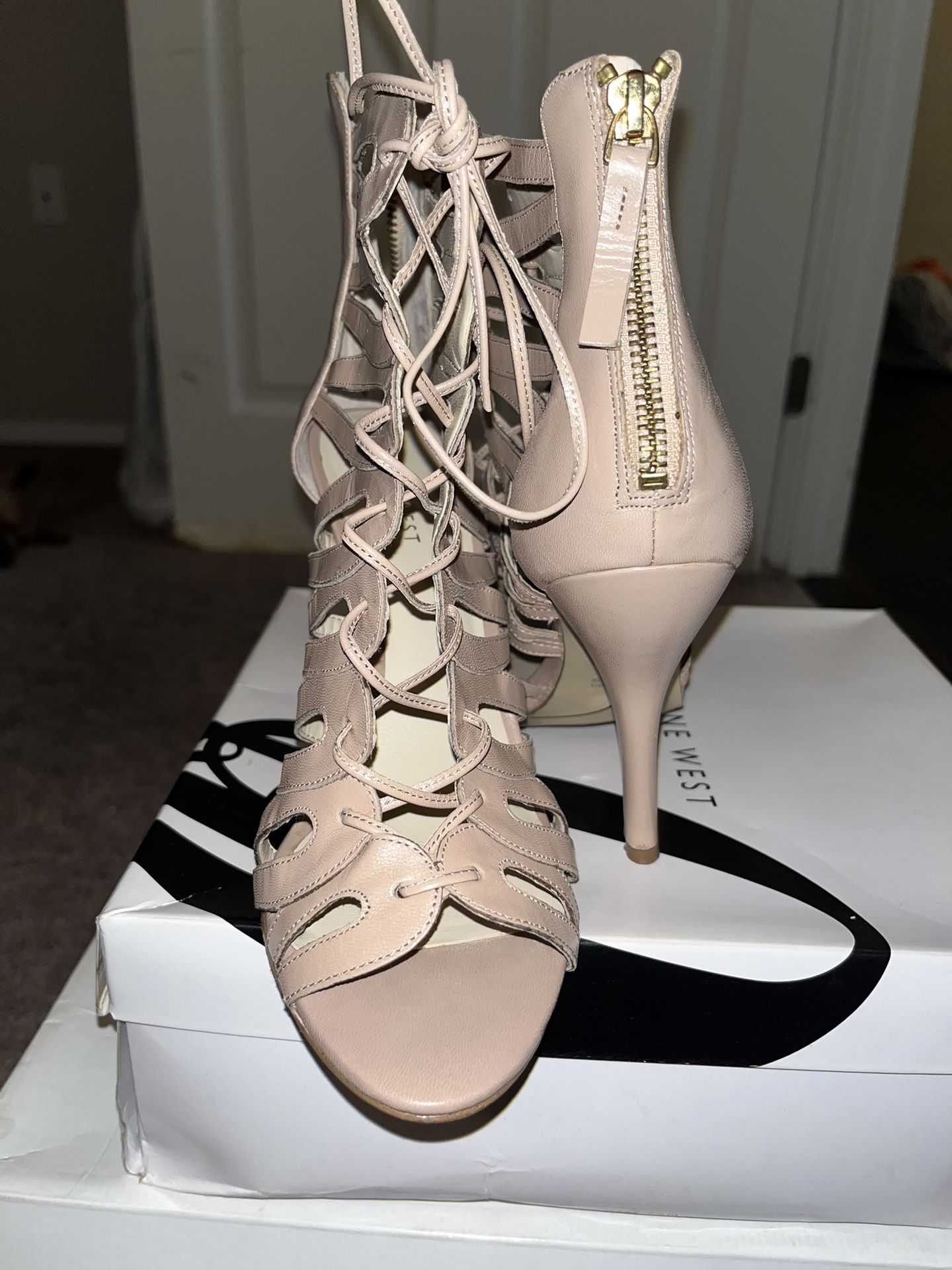 Beige Boots