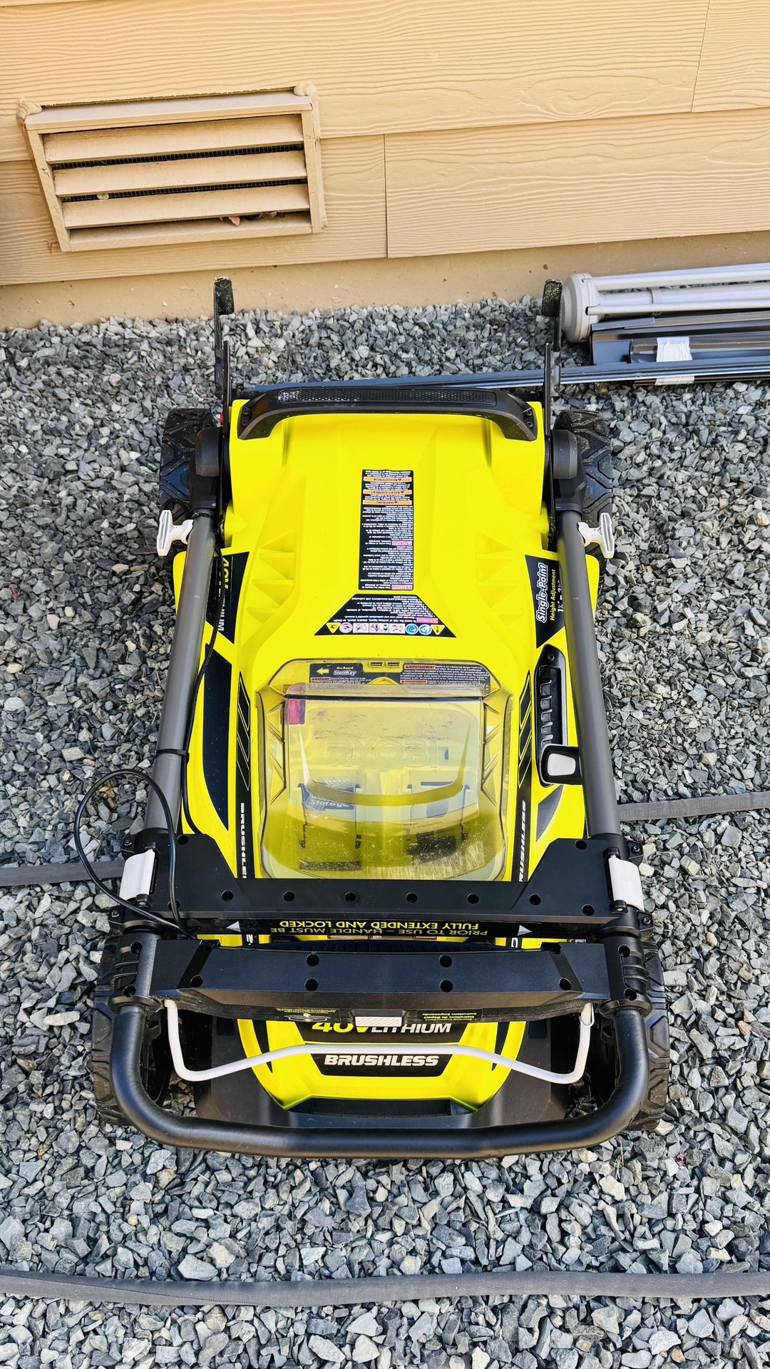 Ryobi Lawnmower & Edge Trimmer (battery Powered)