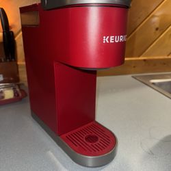 Red Keurig Coffee Maker 