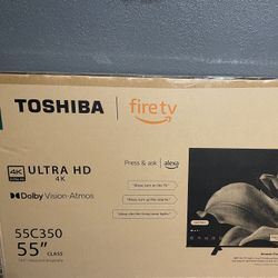 Toshiba Fire Tv 55” Brand new 