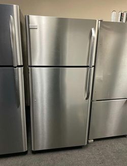 Frigidaire Stainless Top Mount Refrigerator