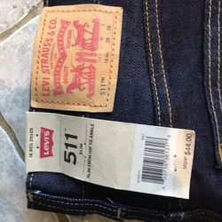 New Levi  511  Denium Jeans 