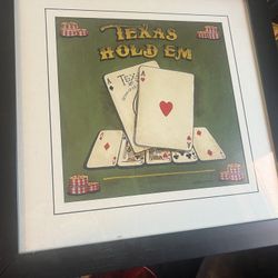 Texas Holdem Print By Gregory Gorham