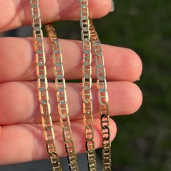 Brand New Solid 10k Gold Chain! 21” Long & 11 Grams!