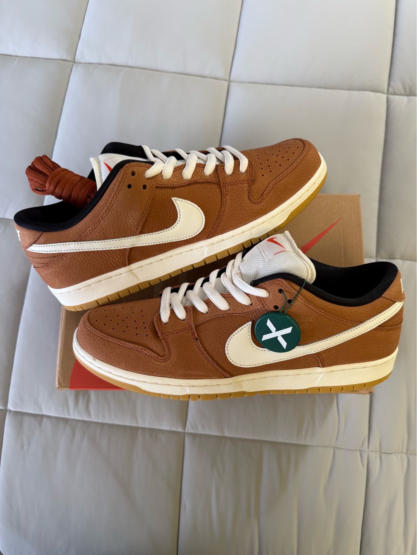 Nike SB Dunk Low Pro ISO Orange Label Shoes Size 13 Brand New