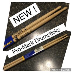 Pro-Mark Wood Drumsticks New / Music Supplies, School Supplies 