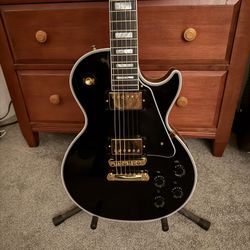 Gibson 2025 Custom Shop Les Paul  Certificate USA  Hardcase Black Beauty