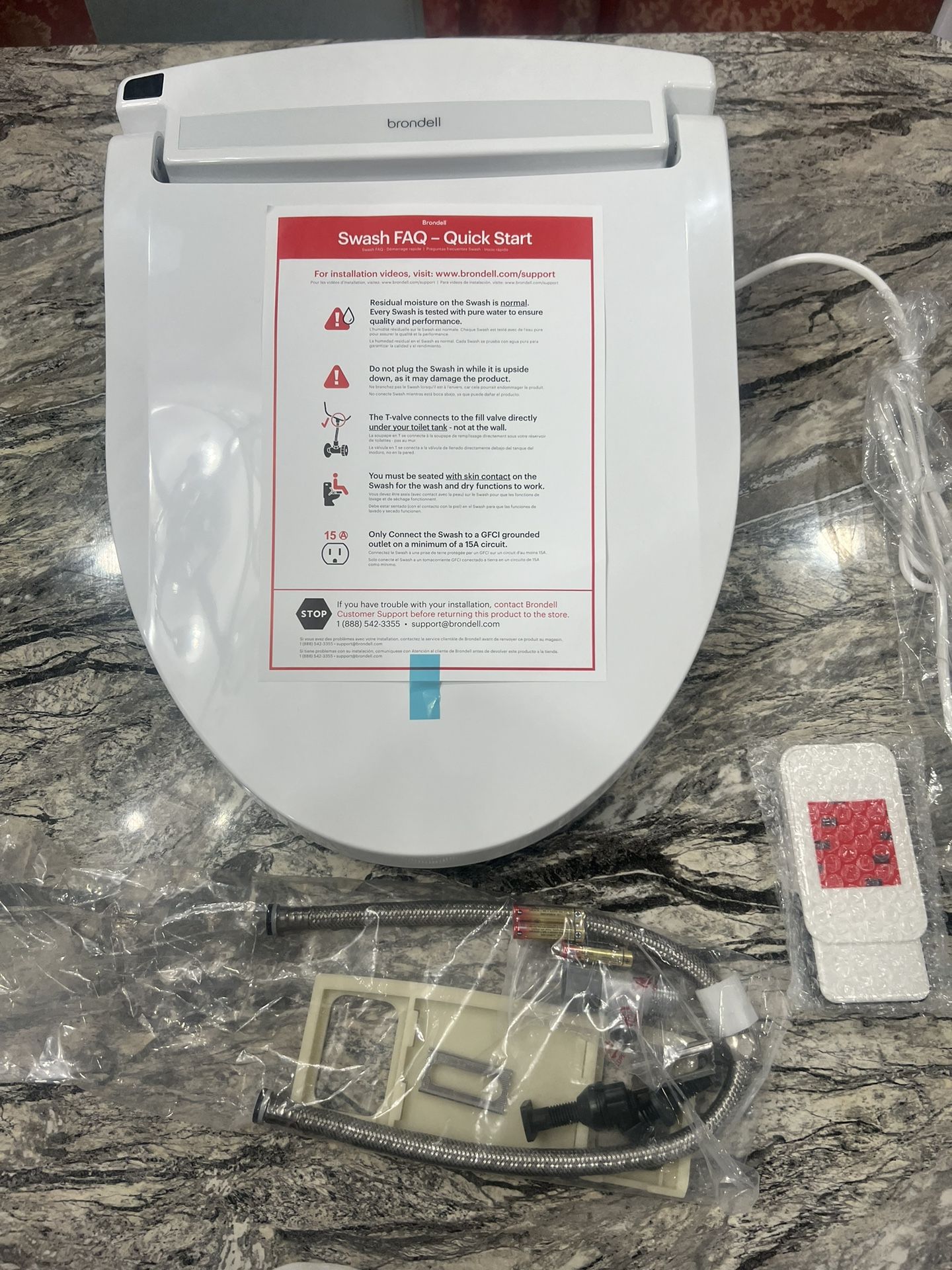 Brondell Advanced Bidet Toilet Seat