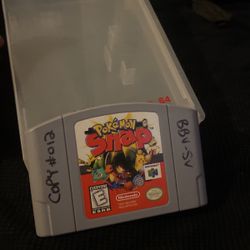 Pokemon Snap Nintendo 64 Game 