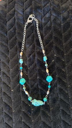 Authentic turquoise, Stone and shell necklaces