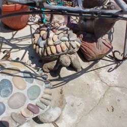 About 12 Inch Hight. Concrete  Garden Decor 